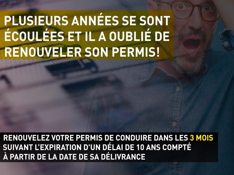 Echange de mon permis de conduire